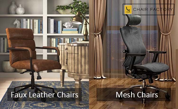 Mesh Chairs vs. Faux Leather Chairs: A Comparative Analysis